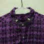 Robert Graham - Purple Long Sleeve Men's Medium Button Down Classic Fit