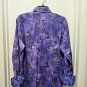 Robert Graham - Purple Colorful Long Sleeve - Men's Medium Button Down Classic