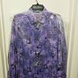 Robert Graham - Purple Colorful Long Sleeve - Men's Medium Button Down Classic