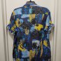 Robert Graham - Blue Short Sleeve - Men's Medium Button Down Classic Fit