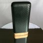 Carbon Fiber and wooden Cigar Case Outdoor 3 Tubes Travel Humidor