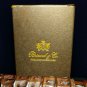 Brizard and Co Brown Caiman Alligator Case , Cutter & Lighter. NIB Made in USA