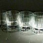 Faberge Atelier Crystal Collection Old Fashion Glasses set of 4 NIB