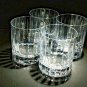 Faberge Atelier Crystal Collection Old Fashion Glasses set of 4 NIB