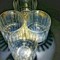 Faberge Atelier Crystal Collection Old Fashion Glasses set of 4 NIB