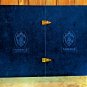 Faberge Lausanne Cut Crystal Colored Hock Glasses. 8 1/2" H x 3 1/4" W