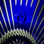 Cobalt Blue  & Clear Cut Ice Bucket