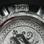 Diesel Pewter Round Ashtray 8.5" Diameter