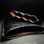 Pheasant Black  Leather Cigar Case Made in Spain NIB