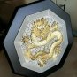 Royal Selangor Oriental Collection Pewter & Gold Dragon Plaque Asian art