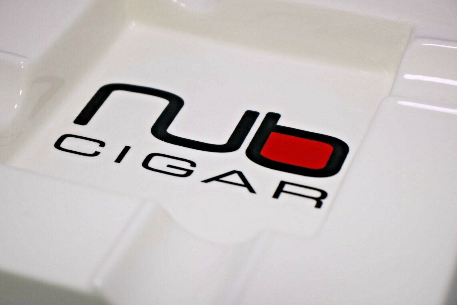 Nub Square 4-Finger Ashtray NIB