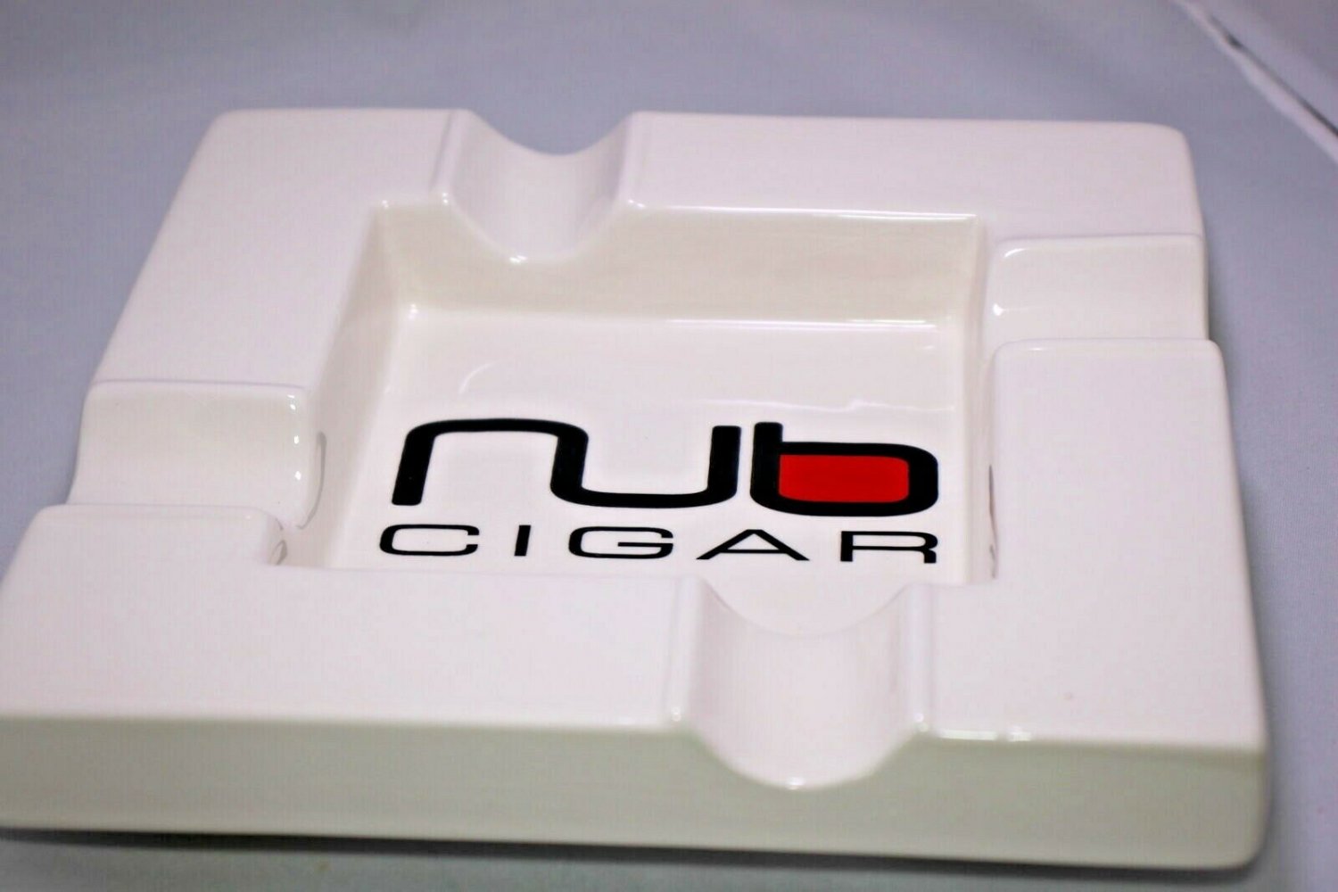 Nub Square 4-Finger Ashtray NIB