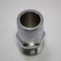 Hose Barb Fitting 1 1/4 " NTP by 1 1/4 " Chrome over Brass