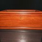 DIAMOND CROWN CIGAR HUMIDOR BY REED AND BARTON LARGE - THICK BEVELED GLASS
