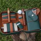 Brizard and Co Augusta Collection Traveler Case with matching cutter and lighter