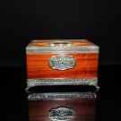 Royal Selangor Hand Finished Leaf Dominica Collection Pewter Leaf Humidor