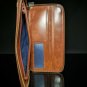 ST Dupont Shoot the Moon Zip-Around Wallet  Brown