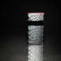Brizard and Co Black  Python Pattern and Red Leather Lighter