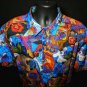 Robert Graham Colorful Skull Short Sleeve Sport Shirt 2XLT