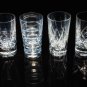 Faberge Clear  Cut Crystal Shot Glasses