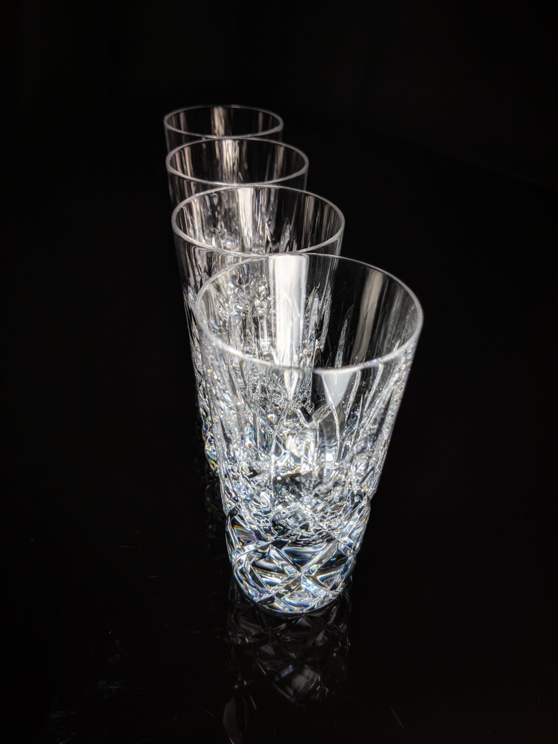 Faberge Crystal Clear Vodka Shot Glasses