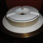 Trinidad White and Gold Large Size Ceramic Ashtray