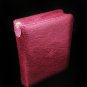 pheasant leather bordeaux carrying case