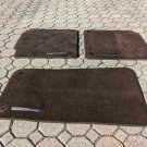 Porsche floor matts in Brown Set of 3