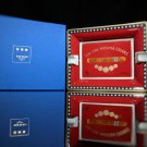Elie Bleu Medals Red Ashtray new in the original box made in France
