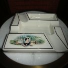 Bolivar ceramic ashtray NIB Measures 8.25" square by 1.5"H Bolivar ceramic ashtray NIB Measures 8.25" square by 1.5"H