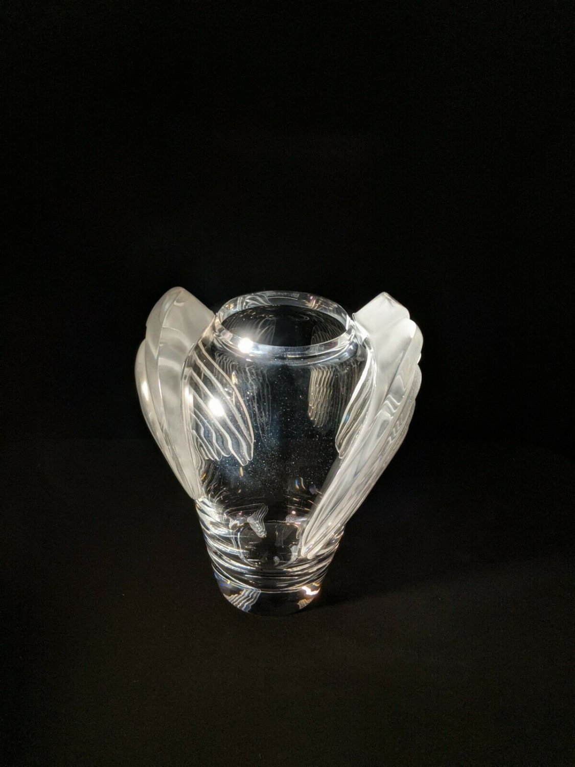 Lalique Marrakech Clear Crystal Vase