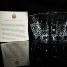 Faberge Clear Crystal Bowl NIB