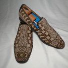 Donald J Pliner Signature Brown Beaded Loafers | Made in Italy | Size: 13M