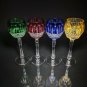 Faberge Wine Goblets Set of 4
