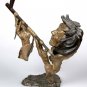 Mark Hopkins " Grandfather's Prayer" Bronze Sculpture