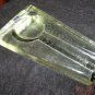 Comoy's Clear Heavy Glass Cigar Ashtray Italy