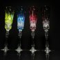 Faberge Fluted Champagne Xenia Flutes