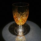 Faberge Odessa Gold  Crystal Ice Tea / Water Glass