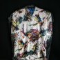 Robert Graham Bird Studio Embroidered  Short Sleeve Classic Fit  X- Large New
