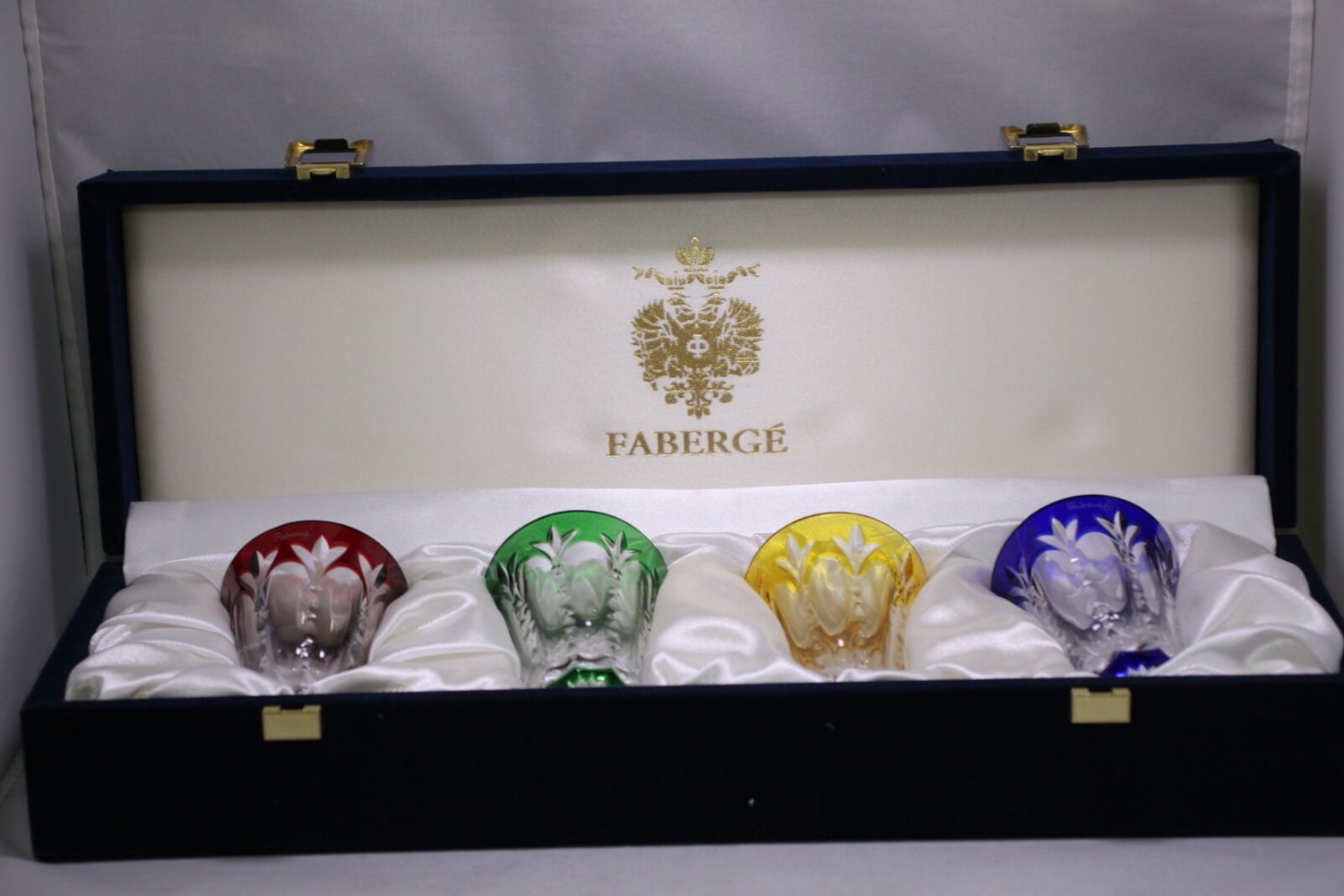 Faberge Palais Royal Vodka Shot Glasses