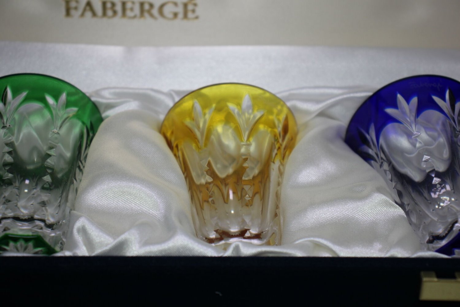 Faberge Palais Royal Vodka Shot Glasses