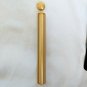 Cigar Classics | Travel Humidor Tube | Alum with Black Leather Holding Tube