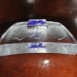 Kosta Boda Art Glass Bertil Vallien "Swimmer" Domino Dish 8.75" Square 11.12#