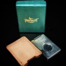 pheasant cigar cutter leather case Made in Spain. NIB