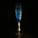 Faberge Odessa Sky Blue Champagne Flute