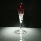 Faberge  Lausanne Ruby Red Champagne Flute ( One Flute )