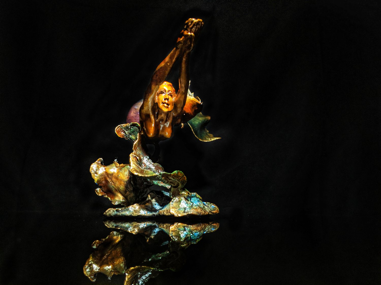 Mark Hopkins Bronze Mermaid