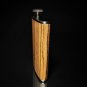 Brizard and Co Flask Zebrawood 8 oz Made in USA