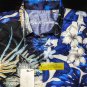 Robert Graham Moyie Spring Short Sleeve Shirt Size Medium