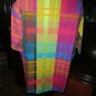 Robert Graham Style Darts Short Sleeve Shirt Size XLarge